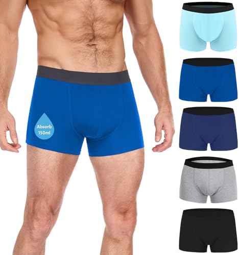 Ultra Leakproof Boxer Briefs for Men — 150 ml
